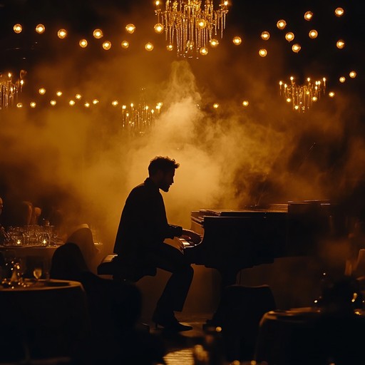 This composition vividly portrays the captivating atmosphere of a cabaret under moonlight. The piano leads the way through enticing melodies and rhythms, evoking the charm and mystery of nocturnal performances.