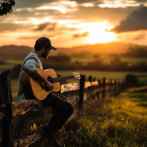 Immerse yourself in a wistful serenade that captures the gentle, melancholic beauty of the brazilian countryside. Soft, acoustic guitar melodies linger in the air, each note painting a picture of distant memories and heartache felt beneath open skies.