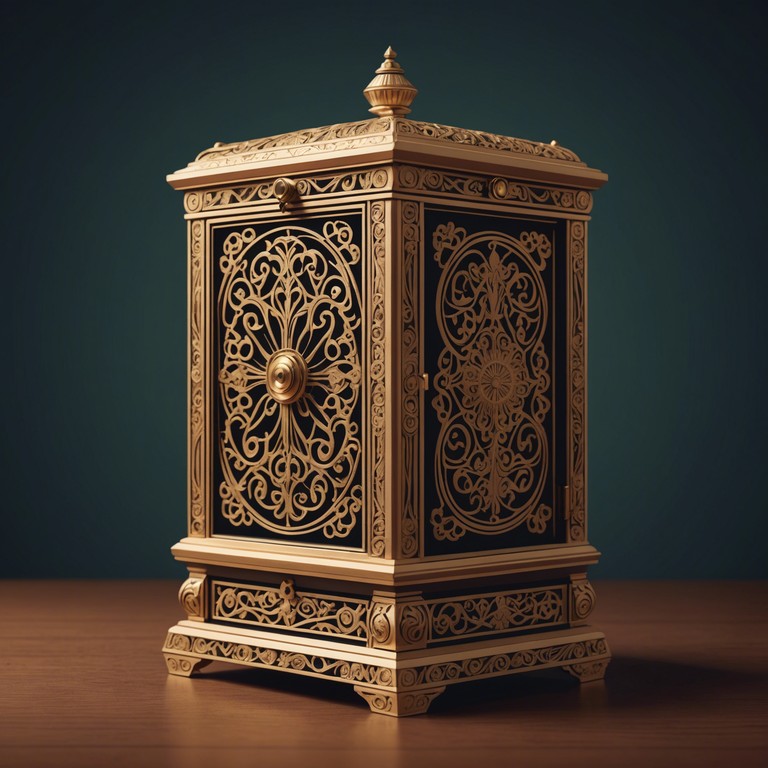 Ideal for moments of quiet reflection or meditation, this music box piece serves as a gentle echo of the heart, enveloping the listener in a blanket of serenity.