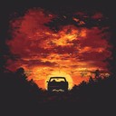 drive leisurely with heartfelt tunes as the sun sets