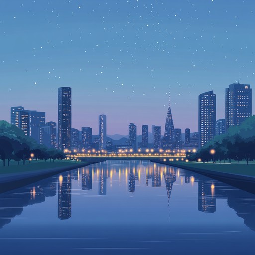 A soothing instrumental k pop piece that blends mellow synths with soft beats, embodying the tranquility of seoul's night. Gentle melodies flow over relaxed rhythms, creating a peaceful and dreamy atmosphere perfect for unwinding.