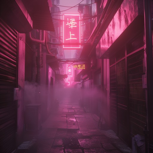 Embark on a cinematic journey through a world of '80s suspense, using haunting synthesizers and methodical drum patterns. This track aims to evoke feelings of intense curiosity and nostalgia, perfect for a suspenseful narrative set in a neon lit world.