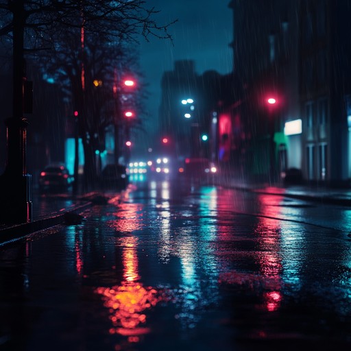 A reflective track that captures the rainy nighttime vibes with soulful melodies and uk jack swing beats. It takes you on an introspective journey through the quiet, drenched streets of the city.