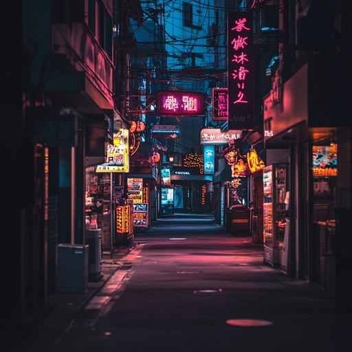 An instrumental phonk track with deep bass and eerie melodies, creating a hypnotic atmosphere that captures the essence of the city's nocturnal energy