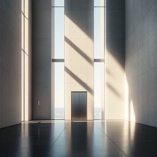Creating an immersive auditory experience, this track synthesizes serene soundscapes with subtle dynamic shifts to enhance the mundane journey between floors in an urban setting