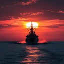 an uplifting instrumental celebrating russian navy's proud heritage