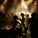 eerie victorian cabaret with melancholic serene undertones.