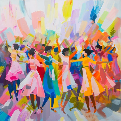 Lose yourself in this lively, joyful tune that captures the essence of a festival street parade. The whimsical accordion melodies dance around infectious rhythms, making you feel part of a colorful, ecstatic celebration filled with cheer and movement.