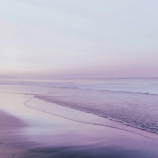 Imagine a sunset on an empty beach where the shadows grow long and the sea whispers. This track combines synthesizer layers with relaxed tempos, delivering a nostalgic echo of summer. The music floats like a gentle breeze, providing a peaceful escape into a chillwave dream.