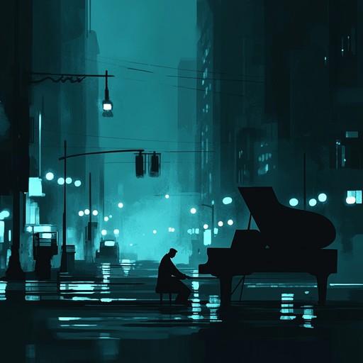 A mellow instrumental track combining warm jazz piano tones with rhythmic house beats, creating a relaxing atmosphere perfect for late night unwinding.