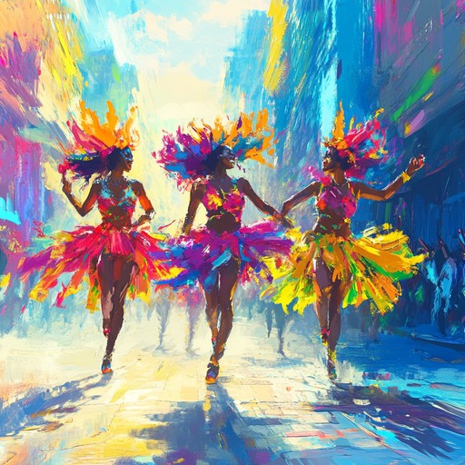 A lively instrumental samba that captures the warmth of brazilian beaches and the joy of dance, infusing listeners with uplifting energy and a sense of celebration.