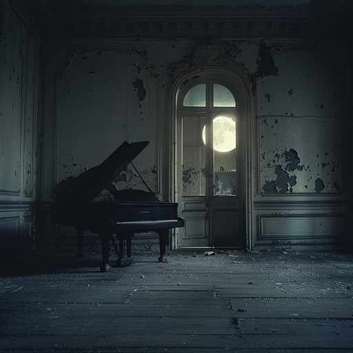 This heart wrenching anime score weaves a tapestry of deep and quiet sorrowful memories. The piano's mournful tones, coupled with the subtle, almost whispering background strings, evoke a sense of deep personal loss and longing. The piece progresses slowly, allowing listeners to feel the weight of each note, making it an ideal backdrop for moments of reflection and remembrance in any anime narrative.