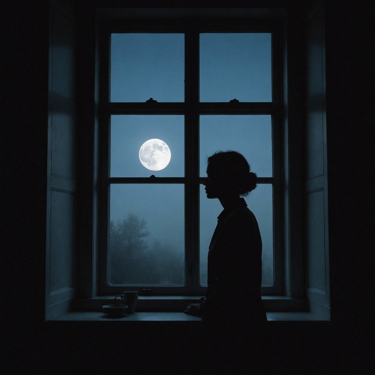 Imagine a world where the veil between love and loss is thin, audible in every haunting note played by a lone synthesizer. This song captures the essence of deep emotions shrouded in the mystery of the night, offering a musical journey through heartache and affection, all wrapped in the ghostly echoes of darkwave aesthetics.