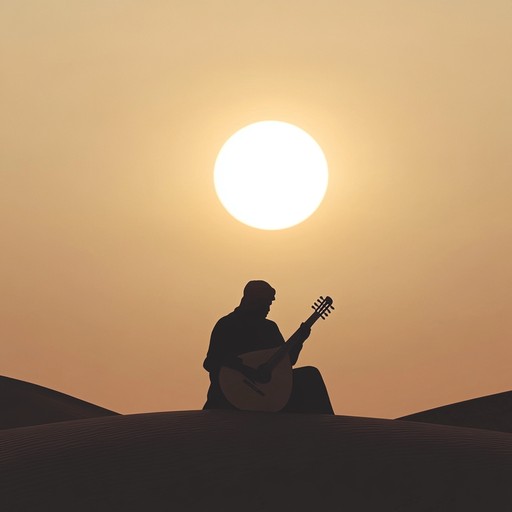 A poignant journey through time, as the oud's expressive melody is gently supported by the darbuka's rhythms, recalling ancient tales of love, loss, and the relentless passage of time across the shifting sands of the desert.