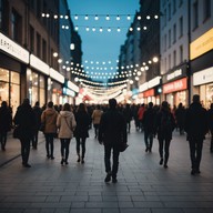 soothing synths in dynamic cityscape