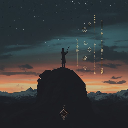 An evocative instrumental piece that weaves haunting tribal percussion with melancholic melodies, capturing the essence of a lost culture's bittersweet legacy. The music takes listeners through ancient forests and sacred ceremonies, evoking feelings of nostalgia and reflection.