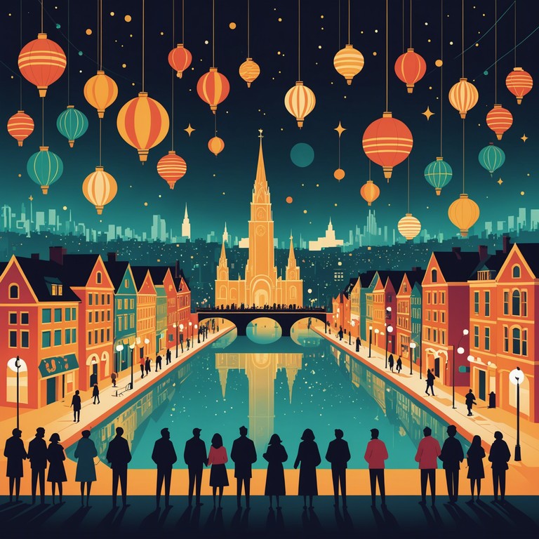 This alternative version dives deeper into the unique harmonies of culturally diverse holiday music, featuring intricate rhythms and a joyous atmosphere that spreads happiness and unity. The track would emphasize the beauty of cultural differences melded into one festive celebration.