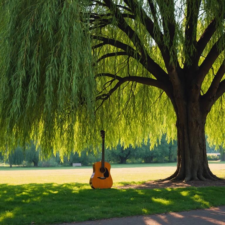 In a heartwarming instrumental tribute to the laid back and nostalgic ambiance of southern life, whispers of the willow combines ethereal guitar picks with the serene settings of a sunlit willow grove. The melody is both a comforting and reflective piece, perfect for evoking memories of simpler, untroubled times.