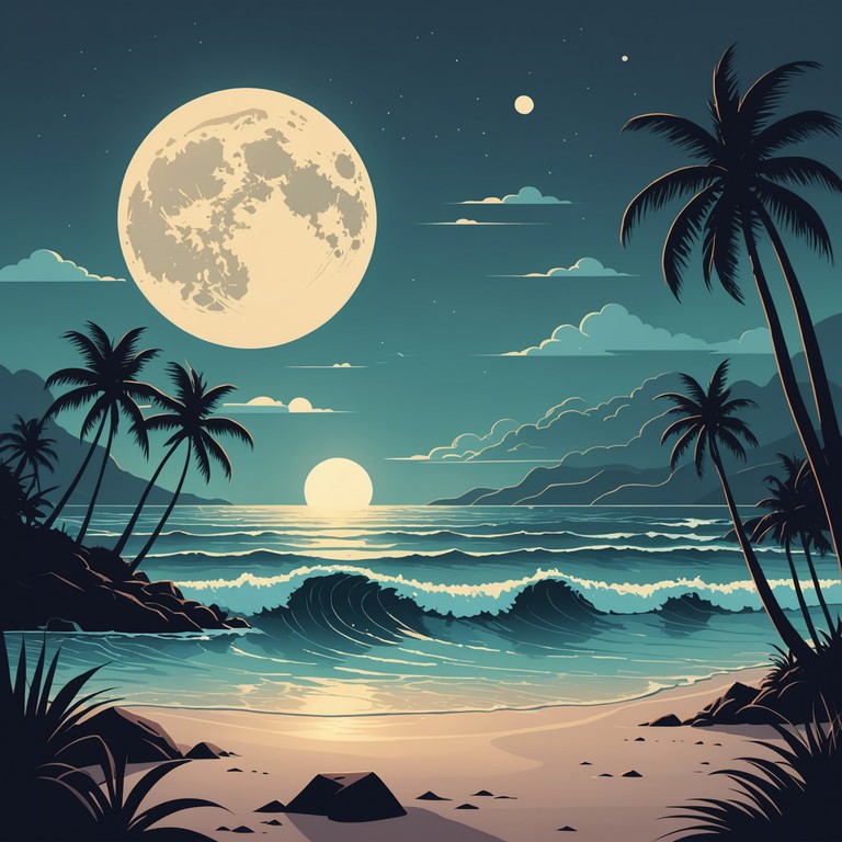 Transport yourself to a shadowy tropical paradise where the night comes alive with whispers of the unseen, and each note of the flute enhances the mystique of isolation surrounded by nature’s untouched beauty.