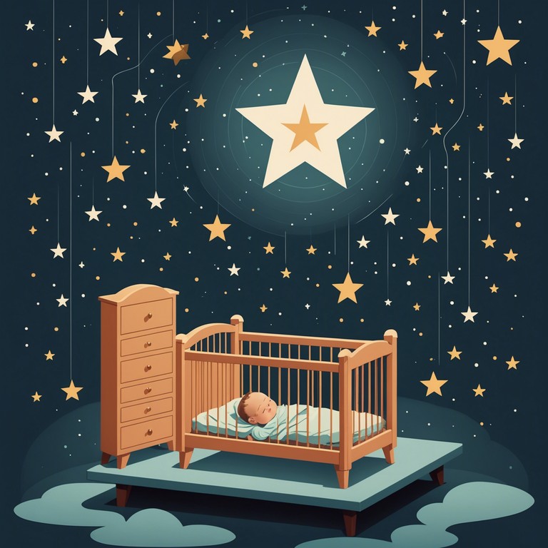 A soft, melodious composition designed to gently send babies to a peaceful sleep while incorporating playful, uplifting melodies to ensure a joyous atmosphere. Ideal for bedtime or naptime, making the transition smooth and happy for little ones.