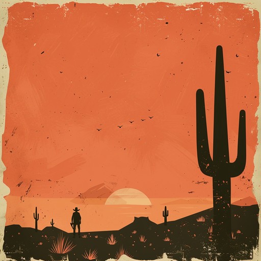 This instrumental track merges the tense, dramatic feel of spaghetti westerns with an exotic twist, using the oud and intricate percussion to paint a vivid soundscape. Perfect for capturing the tension of a high stakes duel amidst a vast, mysterious desert.