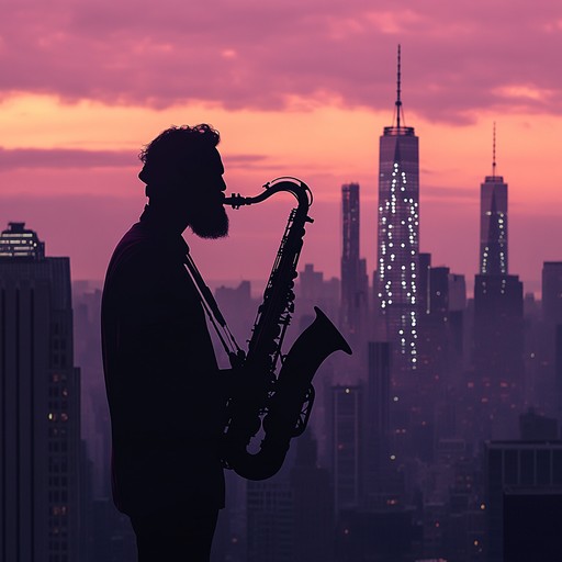 This piece combines gentle saxophone with ambient textures to reflect the tranquility of the city after hours, inviting listeners into a peaceful urban night journey.