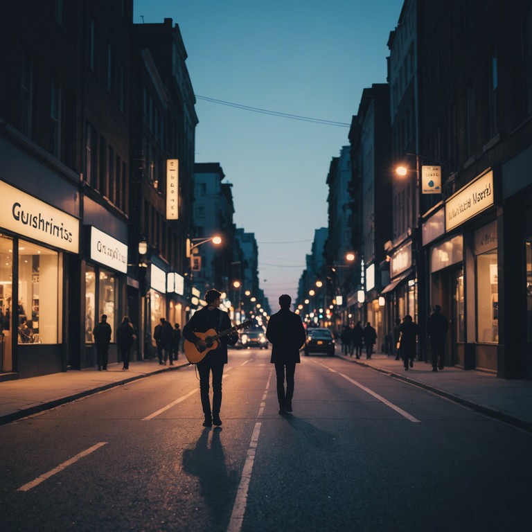 Combining the raw energy of grime with the warmth of acoustic guitar, this track captures the gritty essence of urban life through a fresh, emotive lens. The intertwining of dynamic rhythms with heartfelt strings creates a compelling narrative of city tales.