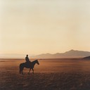 instrumental western soundscape expressing longing and distant memories