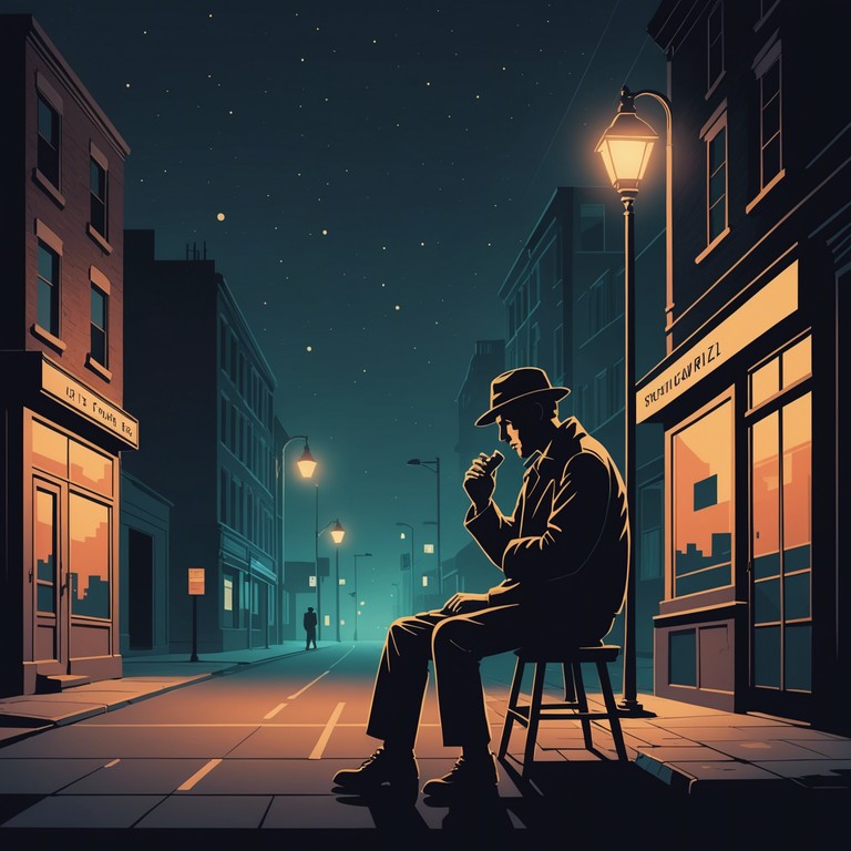 This track captures the essence of solitude through a soul stirring blues performance. A single harmonica leads the melody, echoing the profound depths of loneliness and self reflection. The song harnesses the traditional blues structure to delve into the emotions of isolation, wrapping the listener in a blanket of bittersweet comfort