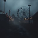 sinister carnival tune with haunting melodies and eerie ambiance