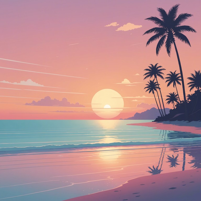 This instrumental piece combines the rhythmic features of classic disco with a soft, relaxing tempo, producing a serene yet danceable atmosphere. Ideal for unwinding without losing the beat, this song utilizes groovy bass lines and calming percussion to create a soul soothing soundscape that transports listeners to a sunset beach disco.