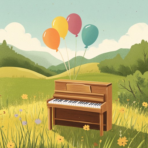 An uplifting instrumental piece combining twinkling toy piano, gentle synths, and subtle beats to evoke childhood memories and inspire optimism