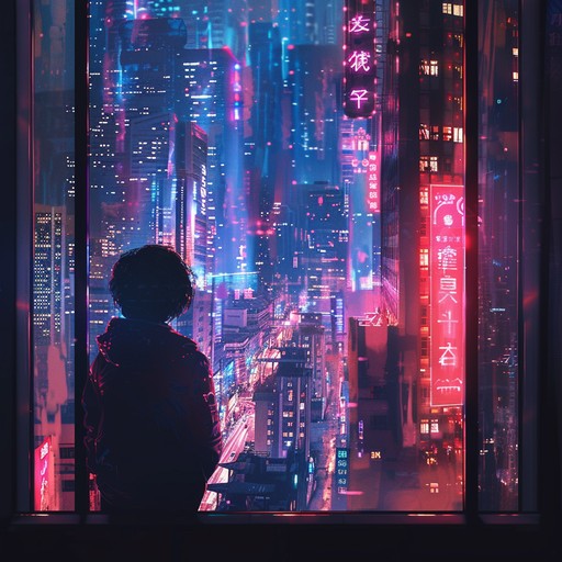 Imagine strolling through neon lit city streets at night, with smooth synths guiding your thoughts down memory lane. This reflective new wave piece invites deep contemplation and nostalgia.