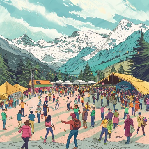 This lively german schlager song conjures images of alpine festivals with its high energy and cheerful melodies, ensuring an upbeat, foot tapping experience that brings people together in celebration.