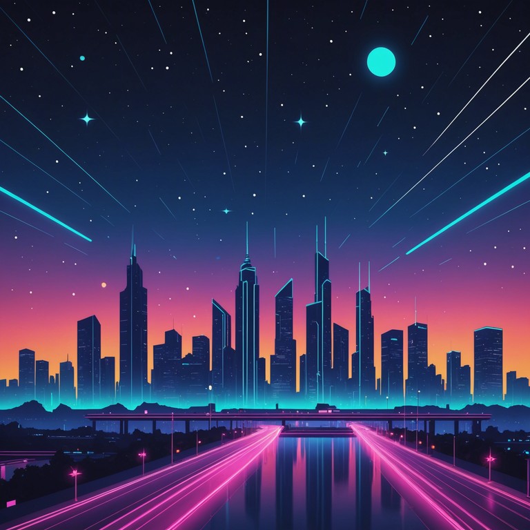 An electrifying journey through vibrant synthscapes and deep, resonant bass lines that pulsate with the energy of a futuristic city at night. Perfectly crafted to evoke images of neon lights and digital skies, blending melodic edm drops with the grit of the underground scene.