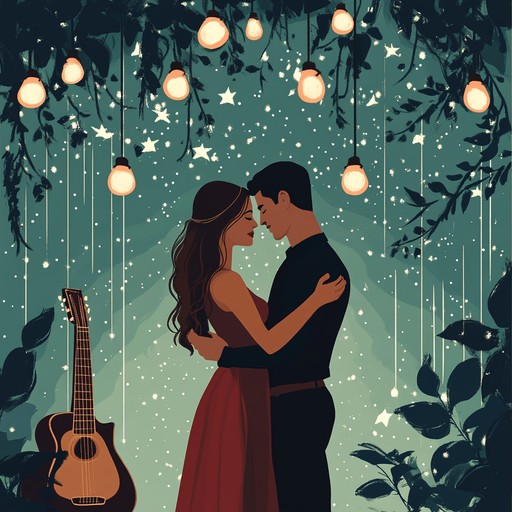 Let the sensuality of a latin night sweep over you with the alluring beats of samba. The soft strumming guitars and playful tamborim create a dance of intimacy and passion as lovers move together intimately beneath the star filled sky.