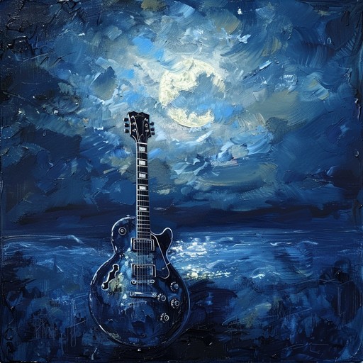 Explore the depths of midnight loneliness with a soulful electric guitar, resonating with the heartache of unfulfilled dreams. This instrumental piece captures the essence of blues with intricate guitar solos, bending notes, and melancholic riffs. Let the slow rhythm and emotional expression engulf you in a world of sorrow and reflection.