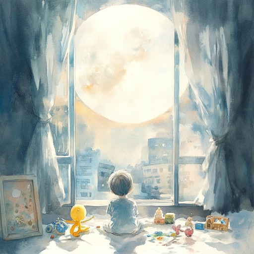 A soothing instrumental that brings back the innocence and joy of childhood, featuring gentle music box tones that conjure images of bedtime stories and starry nights.