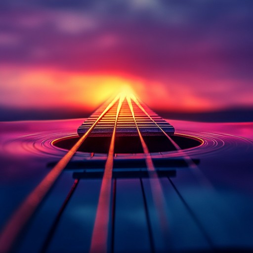 Immerse in a soothing psychedelic rock experience with warm guitar riffs. This instrumental track paints a serene sunset scene, blending ethereal melodies with a calm, introspective atmosphere. Perfect for unwinding or deep introspection. Immerse in a soothing psychedelic rock experience with warm guitar riffs. This instrumental track paints a serene sunset scene, blending ethereal melodies with a calm, introspective atmosphere. Perfect for unwinding or deep introspection.