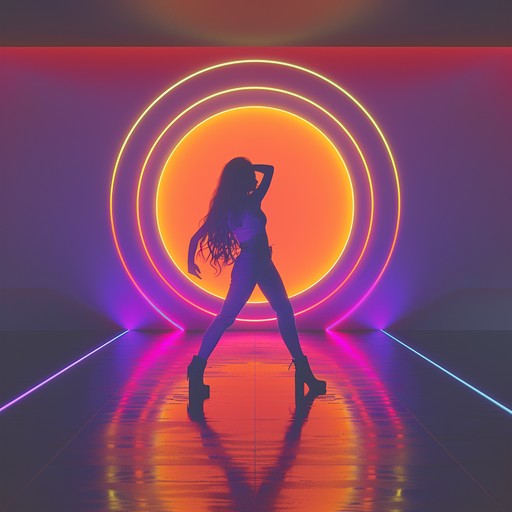 Imagine a lively party scene under neon lights with people dancing joyfully. This track should energize and captivate, featuring pumping basslines, layered synth melodies, and a charismatic rhythm that keeps the feet moving, ideally capturing the spirit of a midnight dance party filled with excitement and glamor.