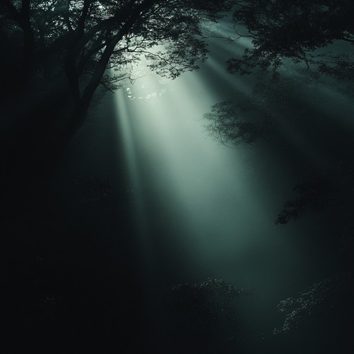 A haunting yet uplifting track that merges the eerie and mysterious elements of dark ambient with moments of light and hope. The deep resonating textures set a contemplative atmosphere, while subtle uplifting melodies inspire resilience and introspection.