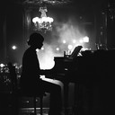 an edgy instrumental with dark cabaret tones and haunting piano