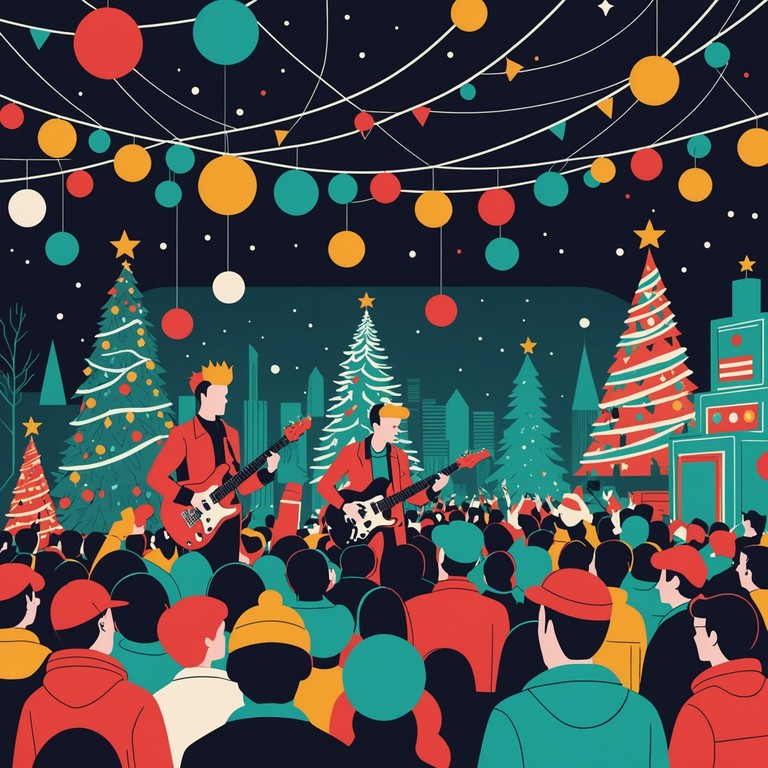 A high octane holiday track blending festive chimes with hardcore punk energy to create a celebratory, yet defiant musical experience. Perfect for alternative holiday gatherings or unconventional christmas celebrations.