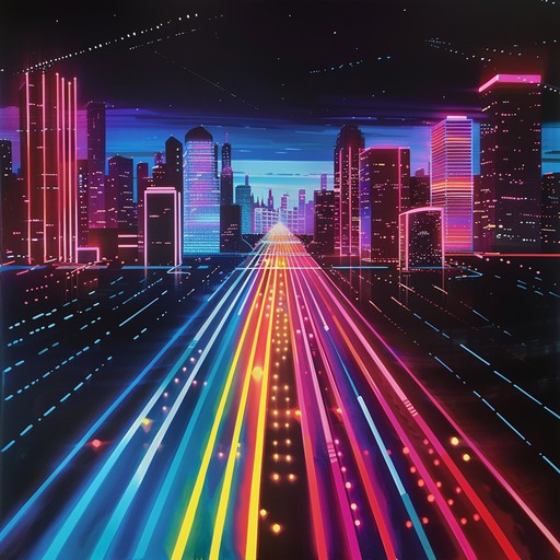 Imagine soaring over a vast, neon-lit cyberpunk city, where advanced technology meets gritty urban decay. This track embodies the essence of a fast-paced, digital metropolis with layers of deep bass, and ambient textures, forming a dark yet vibrant atmospheric piece that provides a sonic backdrop to a night in a technologically advanced urban landscape.