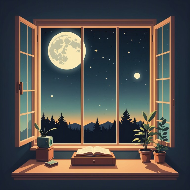 This piece combines a subtle, heart touching melody with the gentle, soothing tones of a music box, evoking feelings of peace before sleep. The lullaby blends minimalistic harmony and descending melodic patterns that reflect the calm and solitude of nighttime, perfect for relaxing young minds and sending them off into a world of dreams.