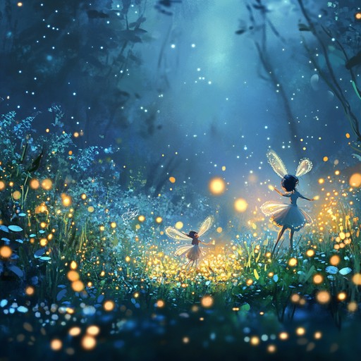 A spirited instrumental blending celtic melodies with lively rhythms to evoke dancing fairies and magical landscapes