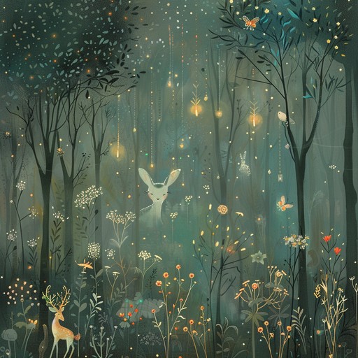 Let children drift into dreams with this enchanting melody that softly brings the magic of a whimsical forest to life. Perfect for bedtime, this gentle tune soothes and calms young listeners.