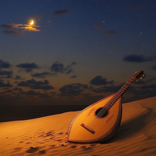 An instrumental journey blending traditional middle eastern sounds with modern ambient elements, evoking deep feelings of longing and nostalgia. The composition carries listeners through vast deserts and ancient cities, painting a soundscape of memories and yearning.