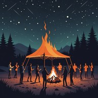 energetic dance meets rustic country vibes