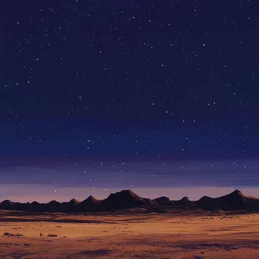 An ambient exploration of the mystical sounds of a desert night, capturing the essence of the vast, star filled sky and the whispers of ancient sands. The use of traditional middle eastern instruments melds with ethereal soundscapes to create a transcendent experience. Perfect for meditative and contemplative moments.